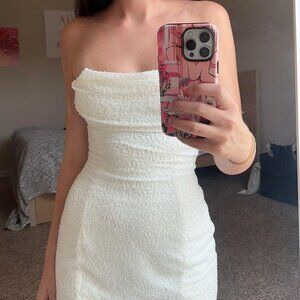 Oh Polly Women's White Dress